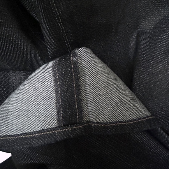 7 FOR ALL MANKIND Jeans Bootcut Pants Low Rise Gold Pocket Vintage Made USA NWOT - Picture 15 of 16